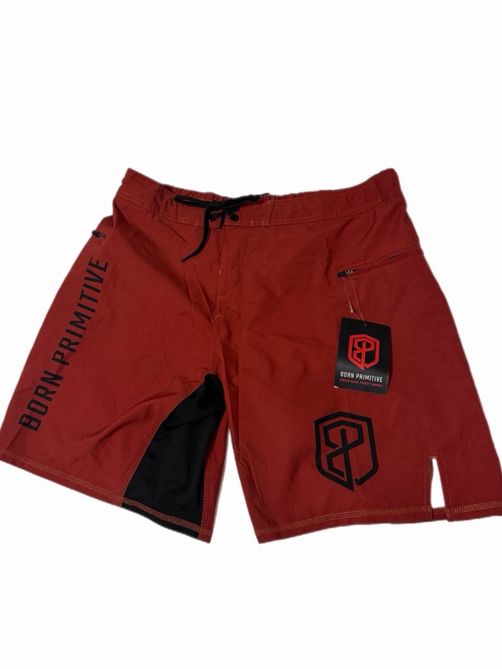 Born Primitive Red Athletic Men's Shorts
